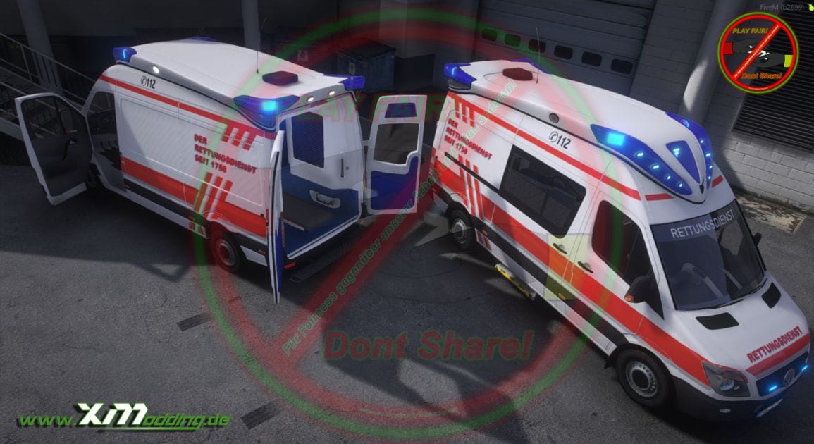 M.B. Sprinter Delfis RTW Hamburg V2.0.0 [ELS]