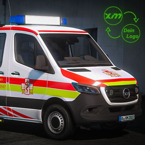 Sprinter 316 KTW DBS 2k / 3k LED V1.1.2 Addon [2D-Logo] [ELS]